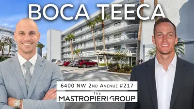 Boca Teeca Property Tour With Larry Mastropieri | 6400 NW 2nd Ave 217, Boca Raton